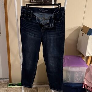 Maurice's Dark Blue skinny jeans size XL